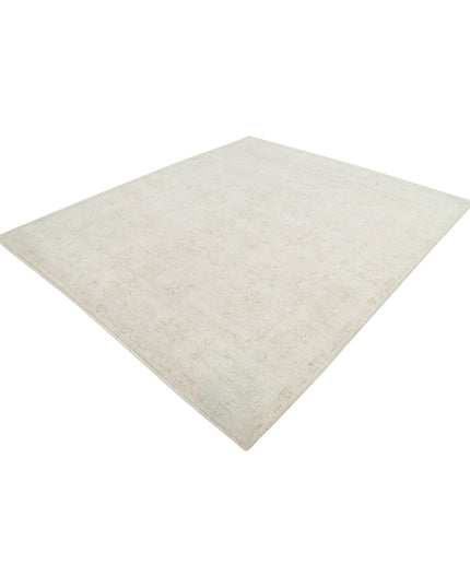 Serenity 8' 0" X 9' 5" Hand Knotted Wool Rug 8' 0" X 9' 5" (244 X 287) / Grey / Wool