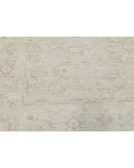 Serenity 8' 0" X 9' 5" Hand Knotted Wool Rug 8' 0" X 9' 5" (244 X 287) / Grey / Wool