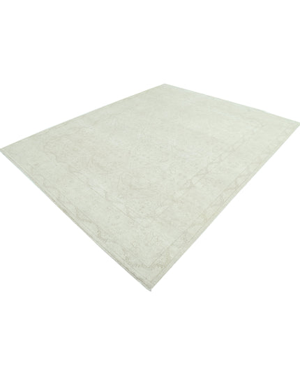 Serenity 7' 9" X 9' 9" Hand Knotted Wool Rug 7' 9" X 9' 9" (236 X 297) / Ivory / Wool