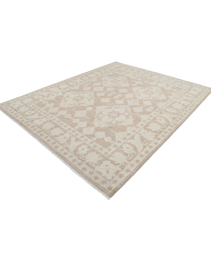 Serenity 7' 10" X 9' 9" Hand Knotted Wool Rug 7' 10" X 9' 9" (239 X 297) / Taupe / Wool