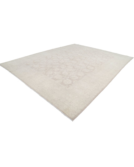 Serenity 11' 6" X 14' 11" Hand Knotted Wool Rug 11' 6" X 14' 11" (351 X 455) / Taupe / Wool