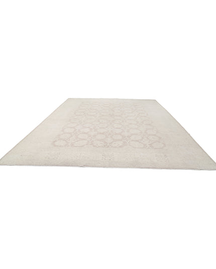 Serenity 11' 6" X 14' 11" Hand Knotted Wool Rug 11' 6" X 14' 11" (351 X 455) / Taupe / Wool