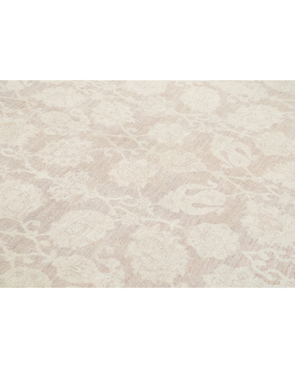 Serenity 11' 6" X 14' 11" Hand Knotted Wool Rug 11' 6" X 14' 11" (351 X 455) / Taupe / Wool