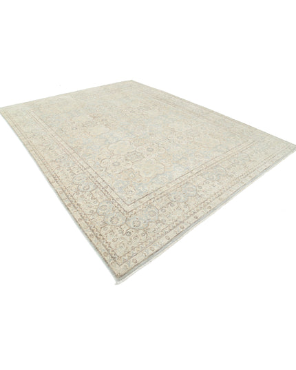Serenity 9' 0" X 11' 3" Hand Knotted Wool Rug 9' 0" X 11' 3" (274 X 343) / Blue / Wool