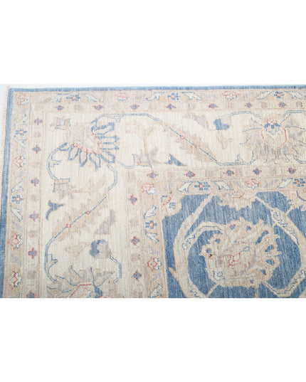 Serenity 9' 2" X 10' 0" Hand Knotted Wool Rug 9' 2" X 10' 0" (280 X 305) / Blue / Wool
