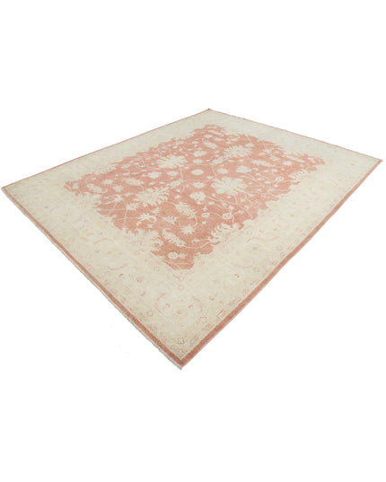 Serenity 8' 0" X 9' 11" Hand Knotted Wool Rug 8' 0" X 9' 11" (244 X 302) / Red / Wool