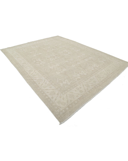 Serenity 8' 8" X 11' 4" Hand Knotted Wool Rug 8' 8" X 11' 4" (264 X 345) / Silver / Wool