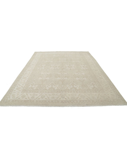 Serenity 8' 8" X 11' 4" Hand Knotted Wool Rug 8' 8" X 11' 4" (264 X 345) / Silver / Wool