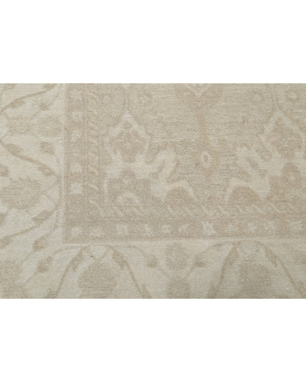 Serenity 8' 8" X 11' 4" Hand Knotted Wool Rug 8' 8" X 11' 4" (264 X 345) / Silver / Wool