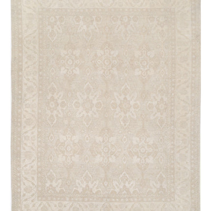 Serenity 8' 8" X 11' 4" Hand Knotted Wool Rug 8' 8" X 11' 4" (264 X 345) / Silver / Wool