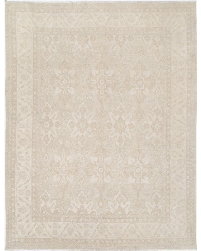 Serenity 8' 8" X 11' 4" Hand Knotted Wool Rug 8' 8" X 11' 4" (264 X 345) / Silver / Wool