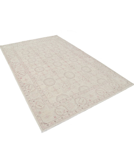 Serenity 5' 9" X 8' 11" Hand Knotted Wool Rug 5' 9" X 8' 11" (175 X 272) / Beige / Wool