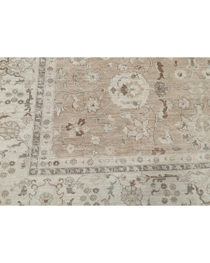 Serenity 8' 1" X 11' 2" Hand Knotted Wool Rug 8' 1" X 11' 2" (246 X 340) / Taupe / Wool