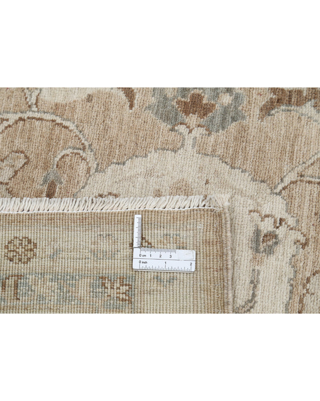 Serenity 8' 1" X 11' 2" Hand Knotted Wool Rug 8' 1" X 11' 2" (246 X 340) / Taupe / Wool