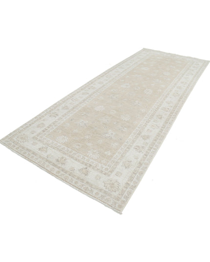 Serenity 4' 11" X 12' 2" Hand Knotted Wool Rug 4' 11" X 12' 2" (150 X 371) / Taupe / Wool
