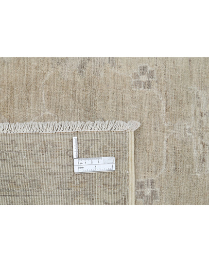 Serenity 4' 11" X 12' 2" Hand Knotted Wool Rug 4' 11" X 12' 2" (150 X 371) / Taupe / Wool