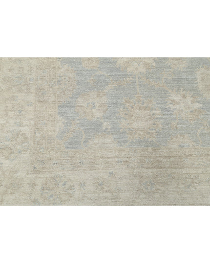 Serenity 7' 10" X 11' 3" Hand Knotted Wool Rug 7' 10" X 11' 3" (239 X 343) / Blue / Wool