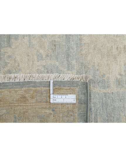 Serenity 7' 10" X 11' 3" Hand Knotted Wool Rug 7' 10" X 11' 3" (239 X 343) / Blue / Wool