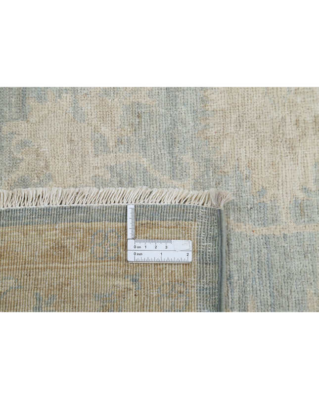 Serenity 7' 10" X 11' 3" Hand Knotted Wool Rug 7' 10" X 11' 3" (239 X 343) / Blue / Wool