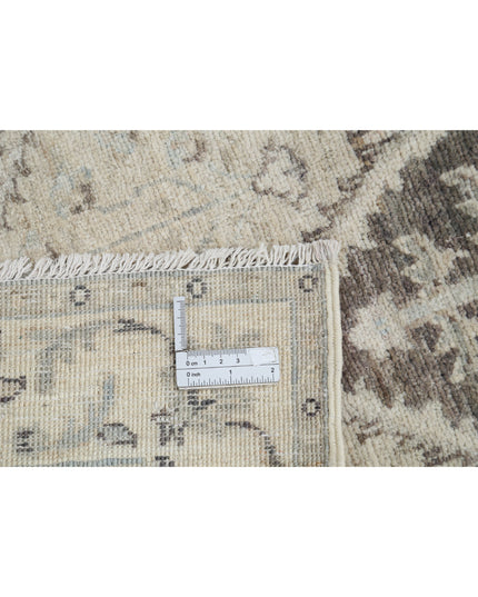 Serenity 2' 6" X 9' 5" Hand Knotted Wool Rug 2' 6" X 9' 5" (76 X 287) / Grey / Wool