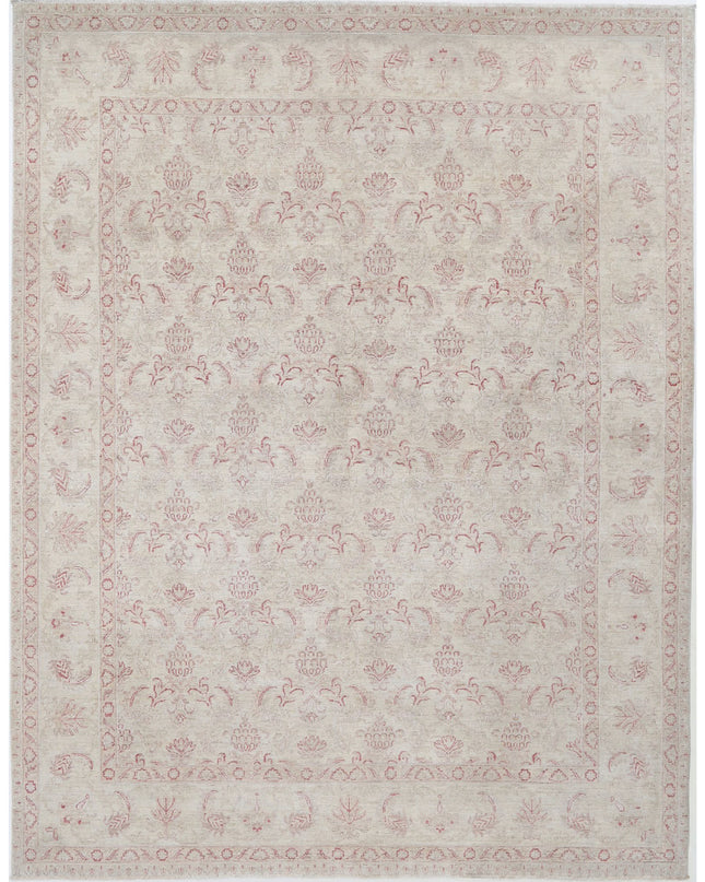 Serenity 8' 10" X 11' 5" Hand Knotted Wool Rug 8' 10" X 11' 5" (269 X 348) / Ivory / Wool