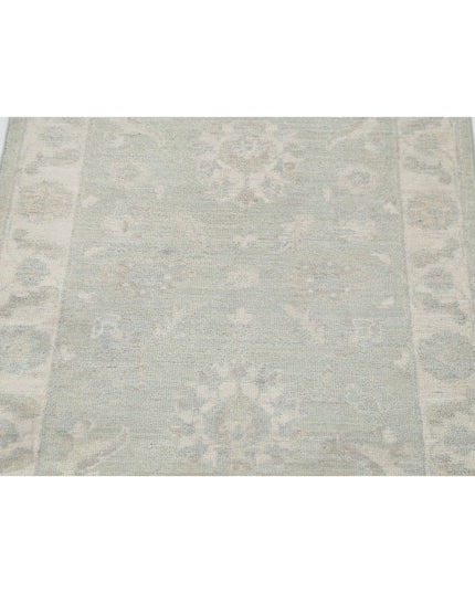 Serenity 2' 3" X 2' 9" Hand Knotted Wool Rug 2' 3" X 2' 9" (69 X 84) / Green / Wool