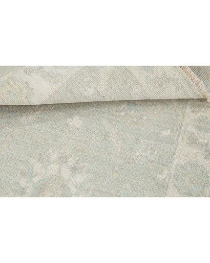 Serenity 2' 3" X 2' 9" Hand Knotted Wool Rug 2' 3" X 2' 9" (69 X 84) / Green / Wool