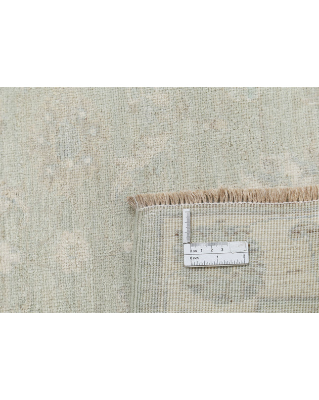 Serenity 2' 3" X 2' 9" Hand Knotted Wool Rug 2' 3" X 2' 9" (69 X 84) / Green / Wool