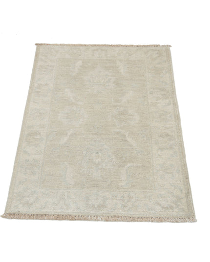 Serenity 2' 2" X 3' 1" Hand Knotted Wool Rug 2' 2" X 3' 1" (66 X 94) / Beige / Wool