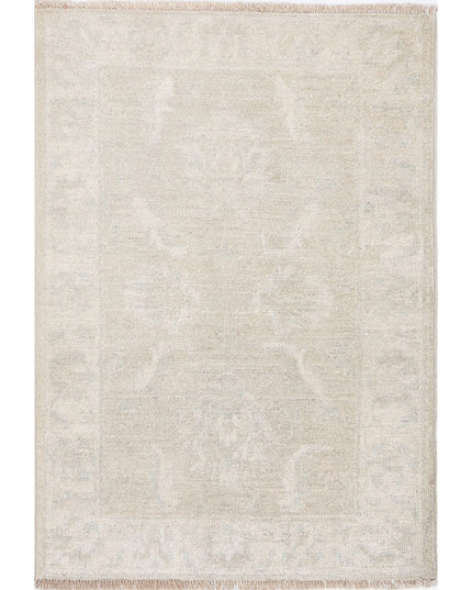 Serenity 2' 2" X 3' 1" Hand Knotted Wool Rug 2' 2" X 3' 1" (66 X 94) / Beige / Wool