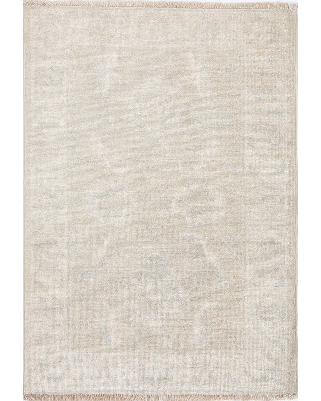 Serenity 2' 2" X 3' 1" Hand Knotted Wool Rug 2' 2" X 3' 1" (66 X 94) / Beige / Wool