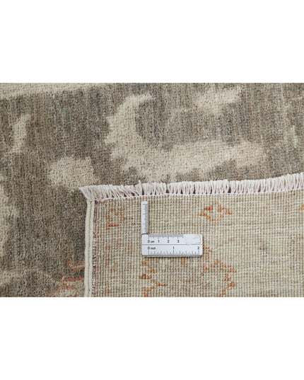 Serenity 2' 7" X 3' 11" Hand Knotted Wool Rug 2' 7" X 3' 11" (79 X 119) / Brown / Wool