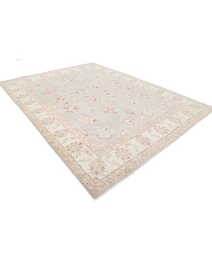 Serenity 8' 9" X 11' 6" Hand Knotted Wool Rug 8' 9" X 11' 6" (267 X 351) / Grey / Wool