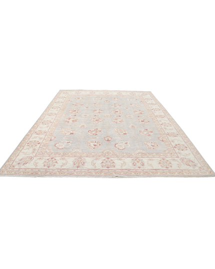 Serenity 8' 9" X 11' 6" Hand Knotted Wool Rug 8' 9" X 11' 6" (267 X 351) / Grey / Wool