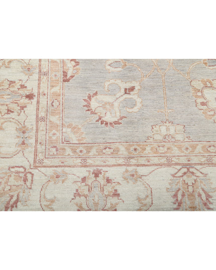 Serenity 8' 9" X 11' 6" Hand Knotted Wool Rug 8' 9" X 11' 6" (267 X 351) / Grey / Wool