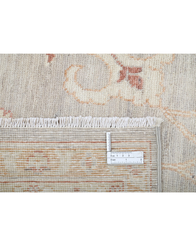 Serenity 8' 9" X 11' 6" Hand Knotted Wool Rug 8' 9" X 11' 6" (267 X 351) / Grey / Wool