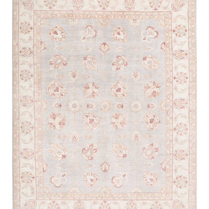 Serenity 8' 9" X 11' 6" Hand Knotted Wool Rug 8' 9" X 11' 6" (267 X 351) / Grey / Wool