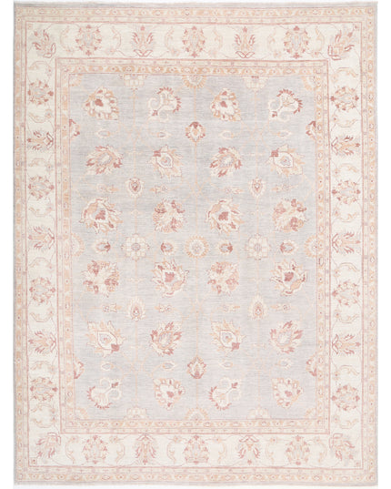 Serenity 8' 9" X 11' 6" Hand Knotted Wool Rug 8' 9" X 11' 6" (267 X 351) / Grey / Wool