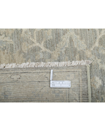 Serenity 9' 7" X 12' 10" Hand Knotted Wool Rug 9' 7" X 12' 10" (292 X 391) / Grey / Wool