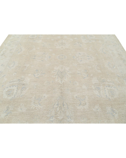 Serenity 9' 3" X 12' 4" Hand Knotted Wool Rug 9' 3" X 12' 4" (282 X 376) / Taupe / Wool