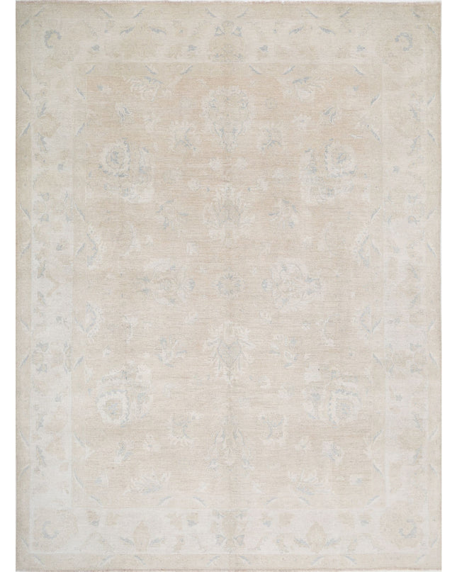 Serenity 9' 3" X 12' 4" Hand Knotted Wool Rug 9' 3" X 12' 4" (282 X 376) / Taupe / Wool