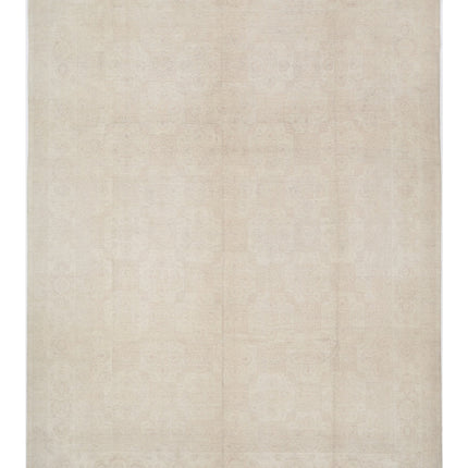 Serenity 11' 7" X 15' 3" Hand Knotted Wool Rug 11' 7" X 15' 3" (353 X 465) / Ivory / Wool