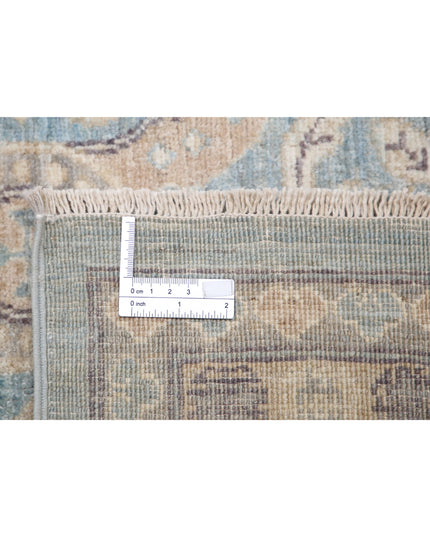 Serenity 13' 11" X 17' 11" Hand Knotted Wool Rug 13' 11" X 17' 11" (424 X 546) / Blue / Wool