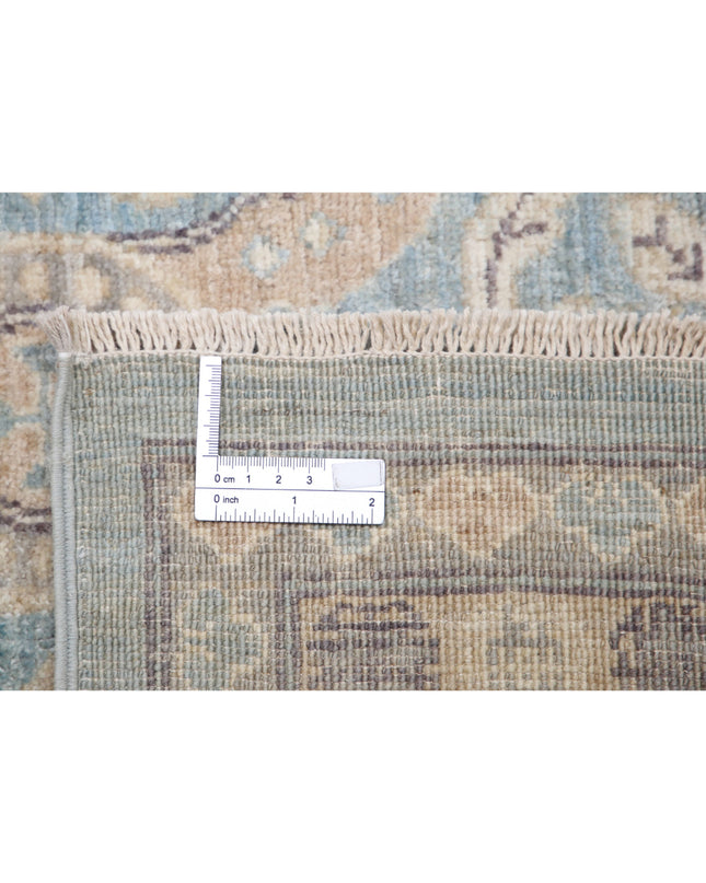 Serenity 13' 11" X 17' 11" Hand Knotted Wool Rug 13' 11" X 17' 11" (424 X 546) / Blue / Wool