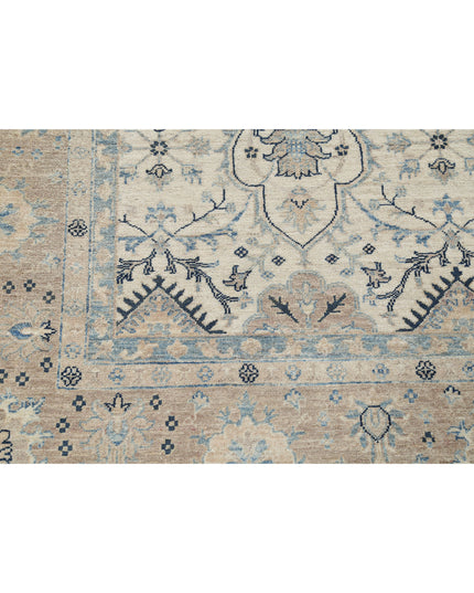 Serenity 8' 0" X 9' 5" Hand Knotted Wool Rug 8' 0" X 9' 5" (244 X 287) / Ivory / Wool