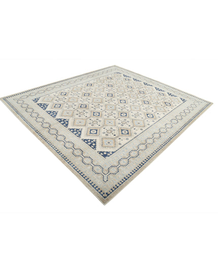 Serenity 8' 3" X 9' 2" Hand Knotted Wool Rug 8' 3" X 9' 2" (251 X 280) / Ivory / Wool