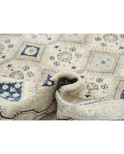 Serenity 8' 3" X 9' 2" Hand Knotted Wool Rug 8' 3" X 9' 2" (251 X 280) / Ivory / Wool