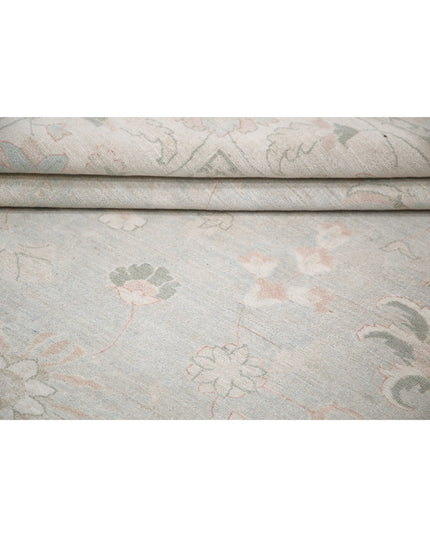 Serenity 10' 8" X 14' 4" Hand Knotted Wool Rug 10' 8" X 14' 4" (325 X 437) / Blue / Wool