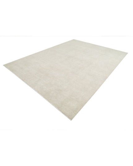 Serenity 8' 9" X 11' 7" Hand Knotted Wool Rug 8' 9" X 11' 7" (267 X 353) / Taupe / Wool
