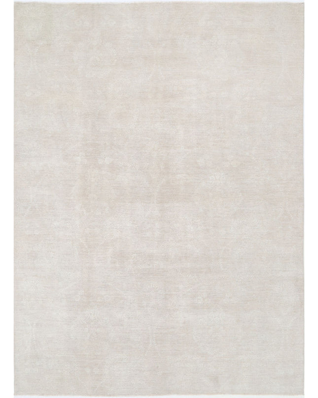 Serenity 8' 9" X 11' 7" Hand Knotted Wool Rug 8' 9" X 11' 7" (267 X 353) / Taupe / Wool